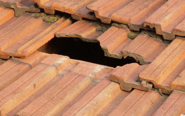 roof repair Little Arowry, Wrexham